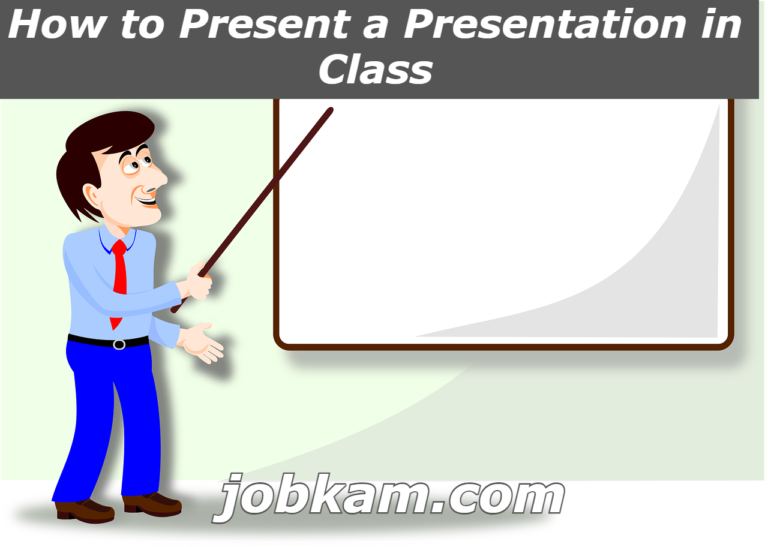 How to Present a Presentation in Class