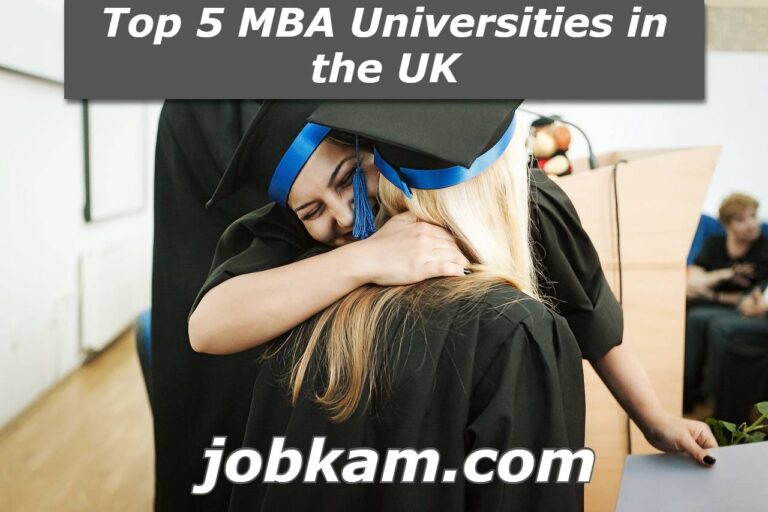 Top 5 MBA Universities in the UK
